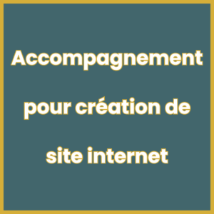 Accompagnement : création de site internet